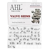 AHL Adjustable Valve Shim Kit 7.48mm O.D. 1.20mm-3.50mm Thick for